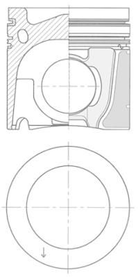 WILMINK GROUP Поршень WG1149155